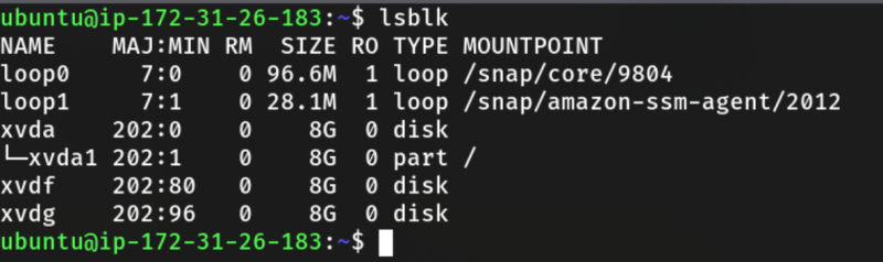 List Block Devices